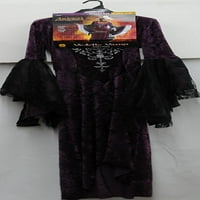 Виолетова вампирски женски костум за Ноќта на вештерките