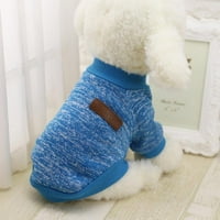 Класична Облека За Кучиња Топла Облека За Кученца Палто За Миленичиња Зимска Облека За Кучиња Мека Џемпер Облека За Мали Кучиња
