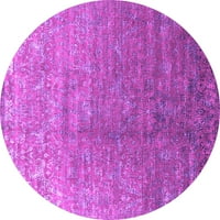 Ахгли Компанија Внатрешна Тркалезна Ориентална Розова Индустриска Област Килими, 6 ' Круг
