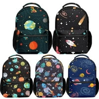 Вселенска Планета Интересен Сет Училишна Торба Нов Дизајн На Пристигнување Патна Торба Со Странични Џебови За Подарок За Враќање