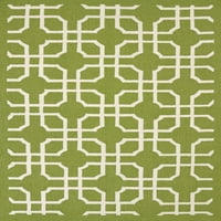 Обединети ткајачи Фиона Перт Современа зелена ткаена полипропилен затворена област на отворено