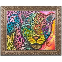 Трговска марка ликовна уметност животни украсена врамена уметност „леопард“ од Дин РСО