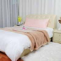 Единствени поволни цени Египетски памук со долга перница за тело, розова 20 x48