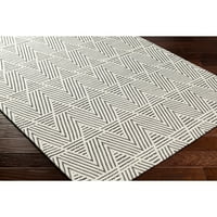 Уметнички ткајачи Невада Геометриска област килим, црн крем 6 '9'