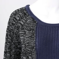 Акихол Мажи Џемпер Блузи Мажи Цврст Џемпер Пуловер Зимски Модни Копчиња Извртени Џемпери