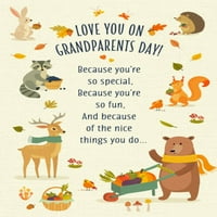 Белешка картичка за баби и дедовци
