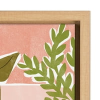 Кејт И Лорел Силви Никогаш Доволно Растенија Врамени Платно Ѕидна Уметност Од Алја Хорват, Природна, Ботаничка Уметност За Ѕид