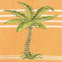 Линум Домашен Текстил Среќа-Ветровито Палма Пестемал Пешкир За Плажа