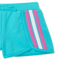 Garanimals Baby & Toddler Girls Dolphin Shorts Multipack, 4-пакувања, големини 12M-5T