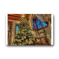 Winhome Новогодишна Елка Подни Душеци Килими На Отворено Внатрешна Врата Големина 23,6 x