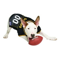Миленичиња Прво НФЛ Питсбург Стилерслиенслиен дрес за кучиња и мачки - Среден