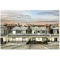 Трговска марка ликовна уметност Париз покриви Канвас уметност од Филип Хугонард