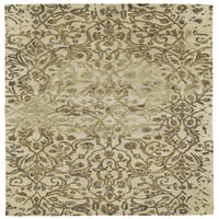 Глендора Градиент волна килим, злато богато од слонова коска, килим од 5 метри 8 -тина површина