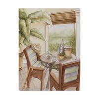 Трговска марка ликовна уметност „Гранд хотел вињета II“ платно уметност од Меган Мегер