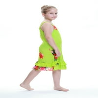 Хаваи Мамурлак Девојка Цветни Резервоарот Фустан, до големина 12