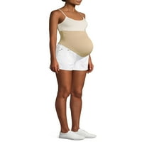 Време и вистинито породилно Jeanан шорцеви со целосен панел - достапни во плус големини
