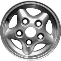 Преиспитано ОЕМ алуминиумско тркало, целото сребро лице, се вклопува во 1994 година- Дефанзивец на Land Rover 90