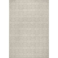 Нулум Харви Апстрактни Трелис Внатрешен килим на отворено, 5 '8', сиво