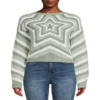 Без граници џемпер на џакард пуловер
