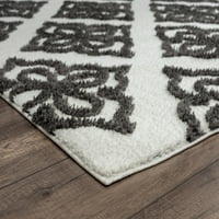 Обединети ткајачи на Америка Квинсленд Геометриски, модерен килим со рачно изработена област, 13,17 '9,83' '