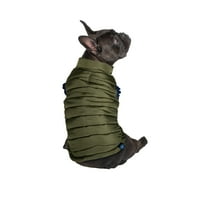 Гап домашно милениче, облека за кучиња Зелена бомба -миленичиња јакна за домашни миленици