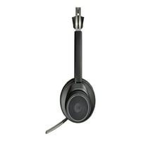 Поли Војаџер Фокус UC Б - Слушалки-на - уво - Bluetooth - безжично - активно поништување на бучавата-USB - А Преку Bluetooth