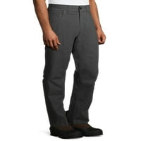 Швајцарски алпи за машка удобност странични панталони со карго -џеб