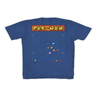 Паук за ручек на момчињата Pac-Man, кратка маица за ракави, големини 4-18