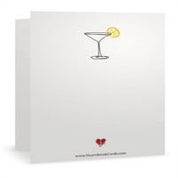 Картичка за врски и пијалоци со срцев удар