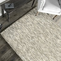 Ориански килим за движење килим, сива, 5'3 7'6